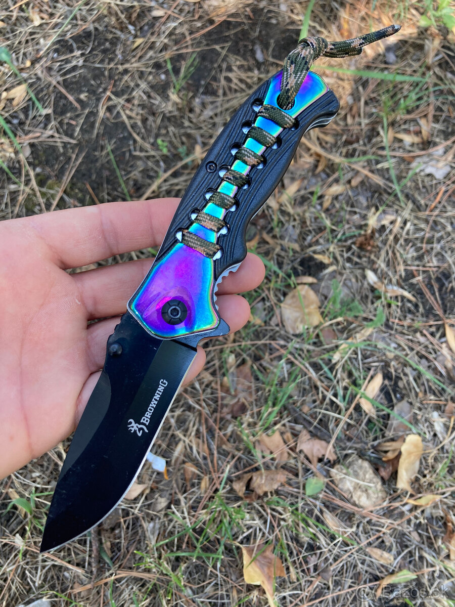 Vreckový nožík s clipom Browning