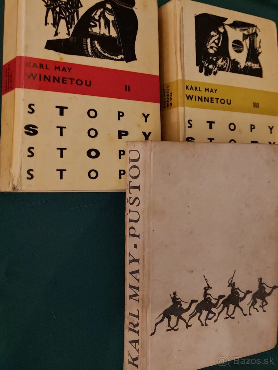Mayovky: Karl May, Winnetou Il, Winnetou IIl, Púštou