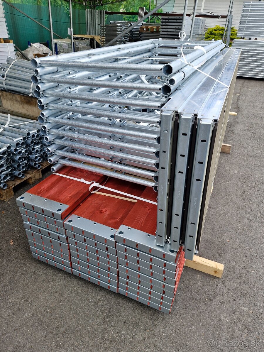 Lešenie fasádne nové typ P70 150m2 EDX70