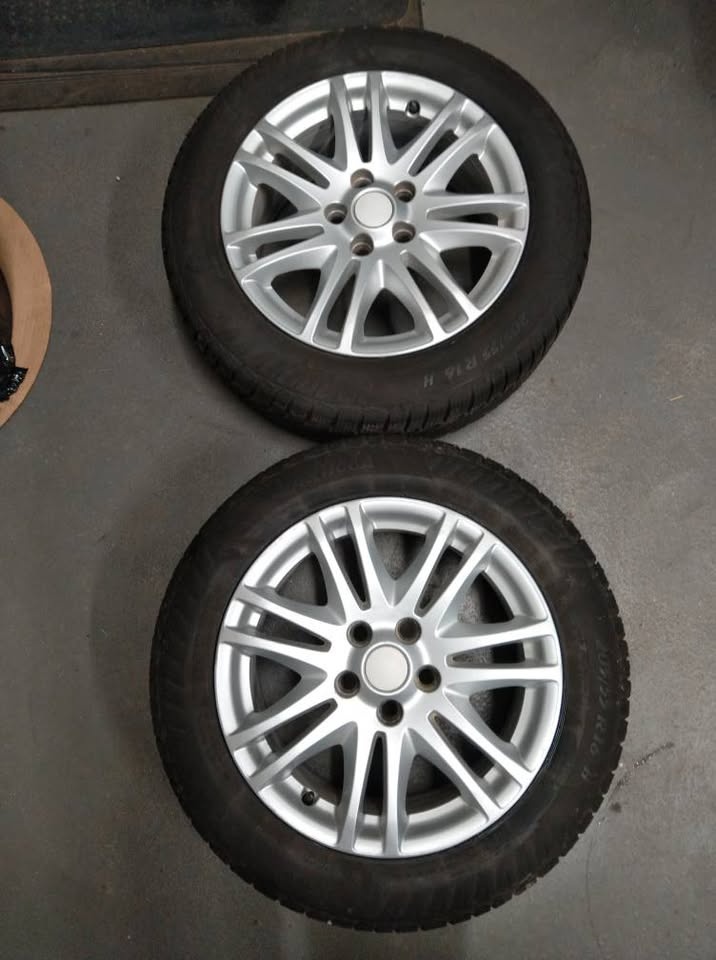 16" alu FORD,VOLVO + zimné pneumatiky.
