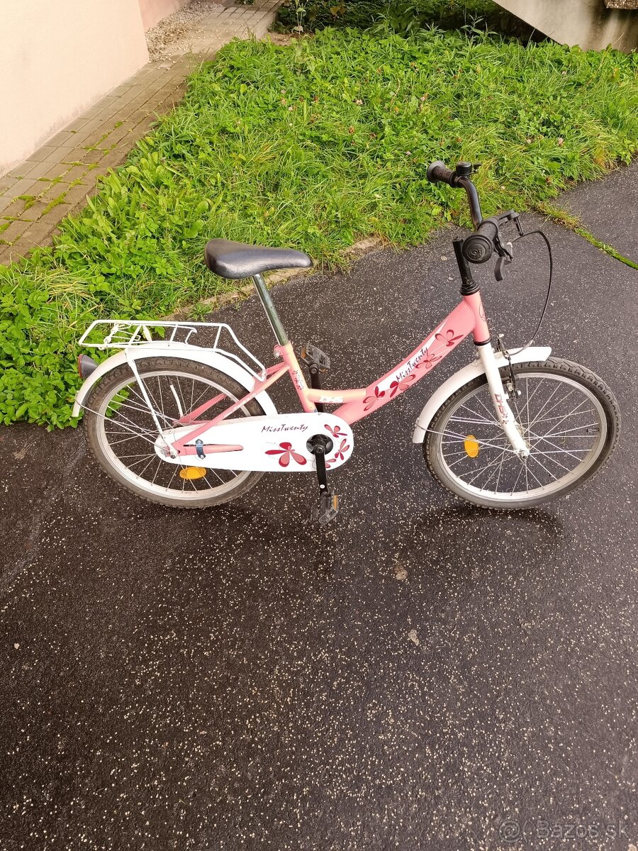 Dievčenský detský bicykel