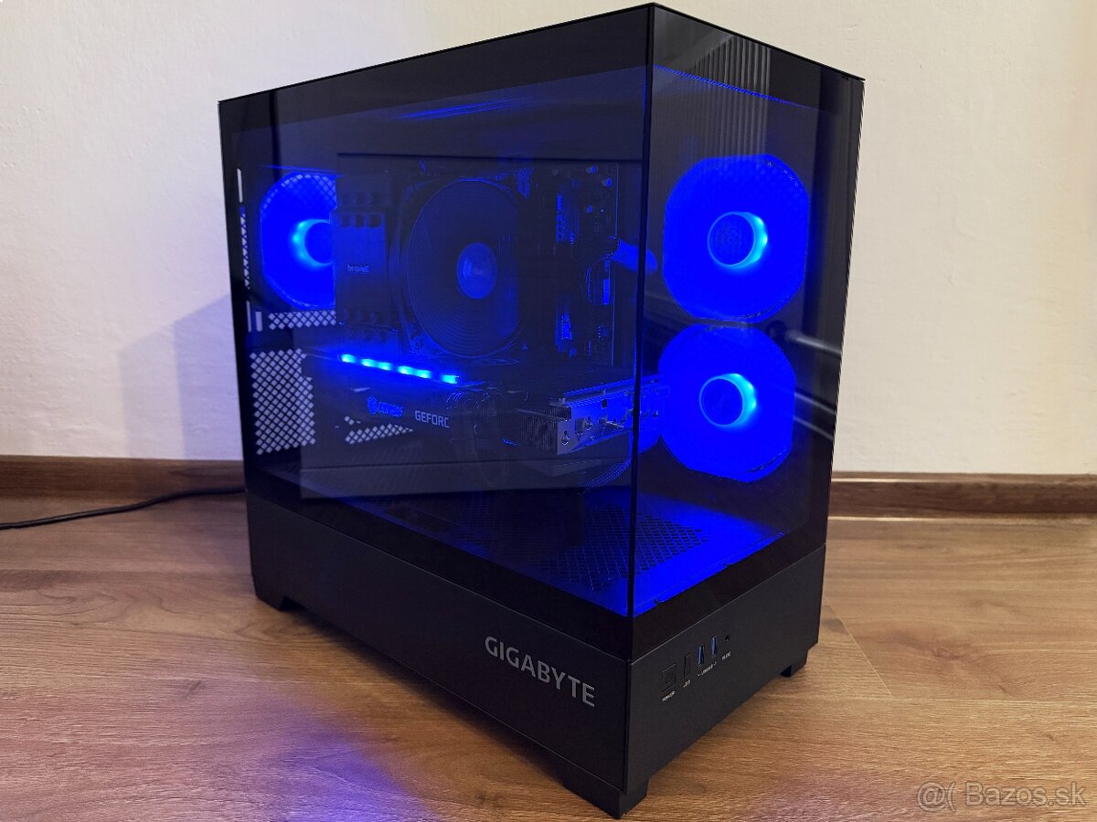 PREDÁM HERNÝ PC - R5 7600X, RTX 3070 8GB, 16GB DDR5, 1TB SSD