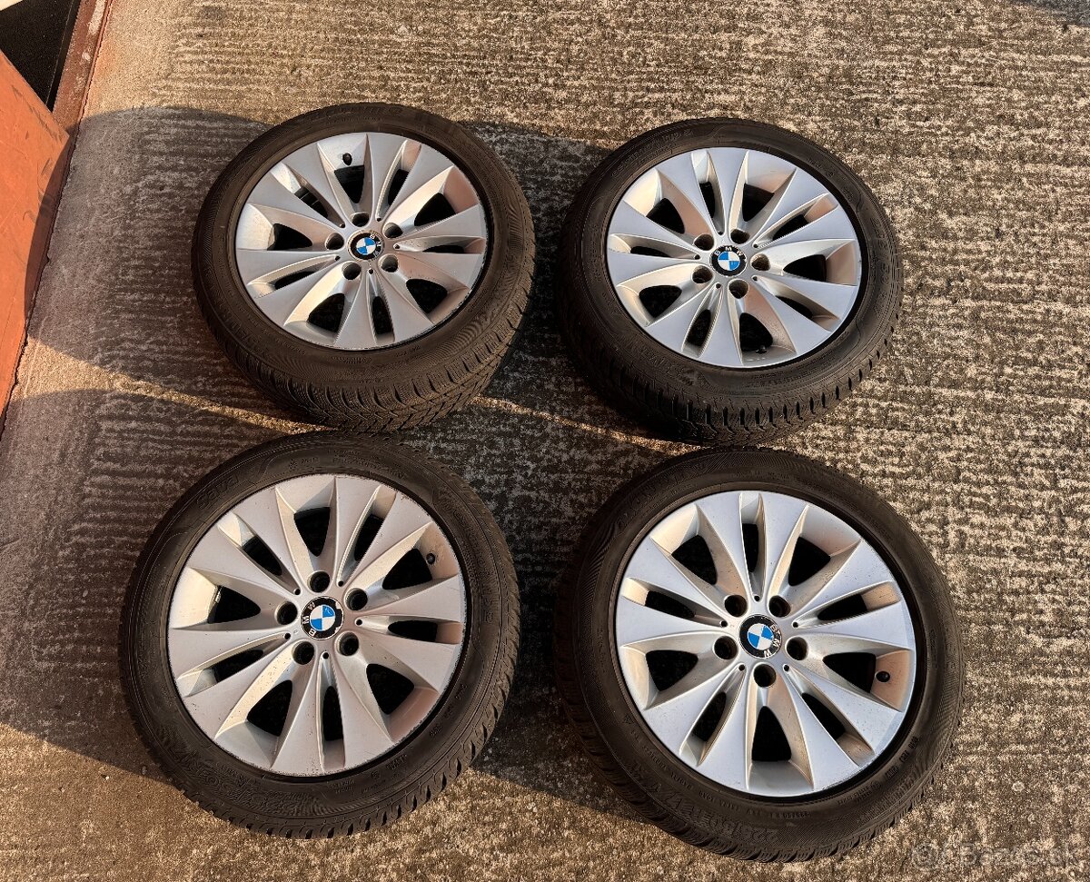 Originál BMW kolesá R17 na zimných pneu 225/50 R17