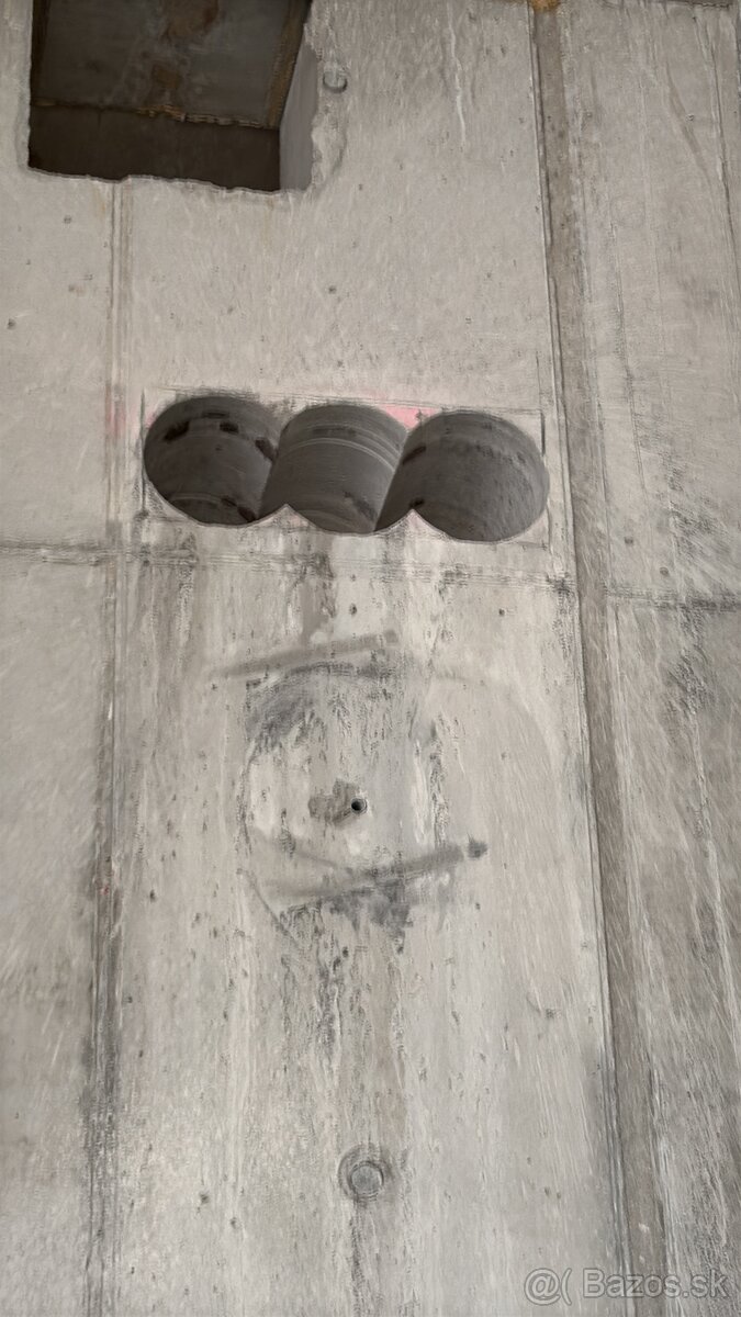 Jadrové vŕtanie rezanie betónu