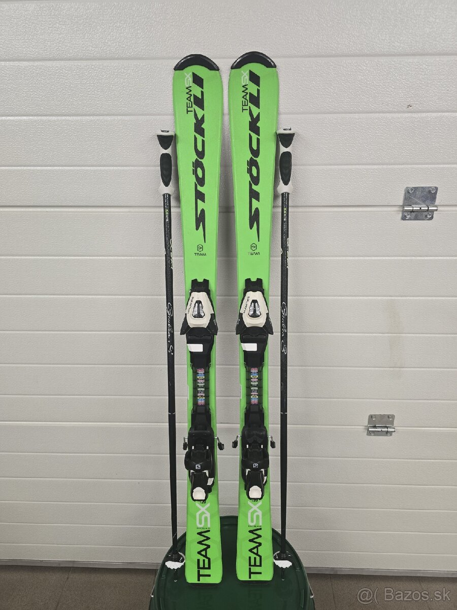 Stöckli SX 120 cm detsky set Salomom/Leki