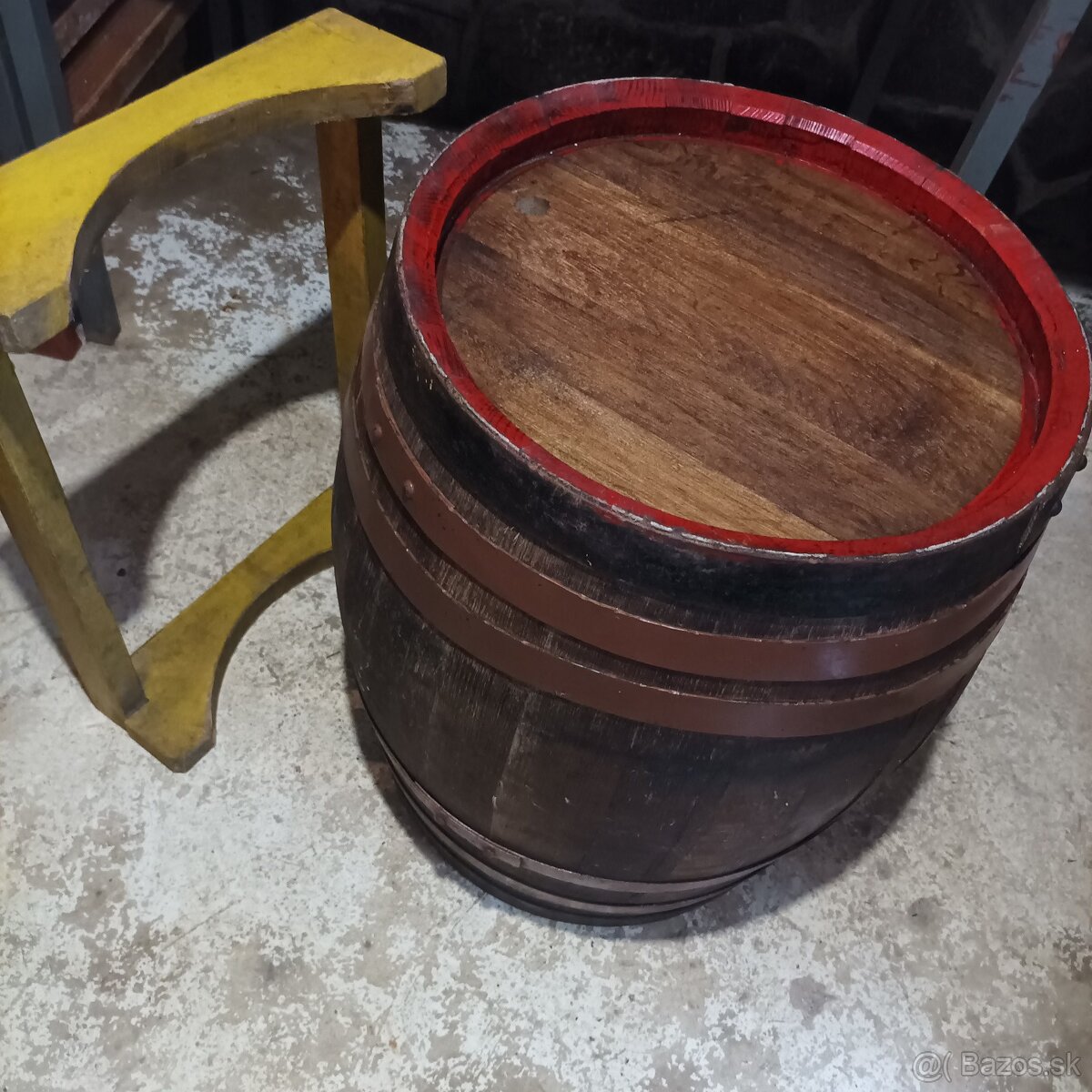 Drevený sud na víno, dubový