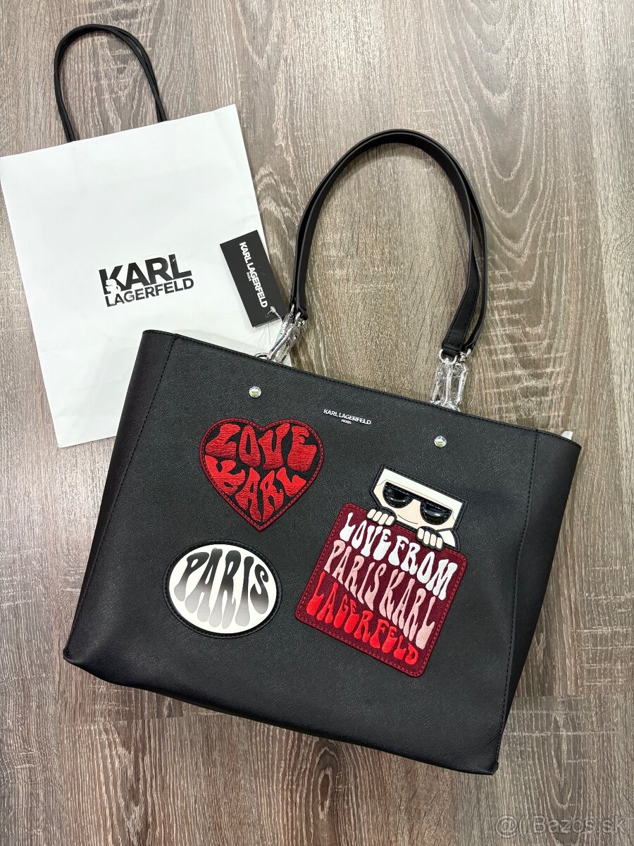 Karl Lagerfeld damska velka kožena kabelka