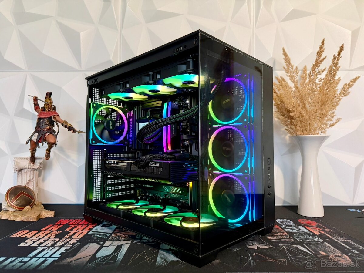 Ryzen 7 9800x3D, RTX 5080 16GB, 32GB RAM, 4TB SSD, 1200W