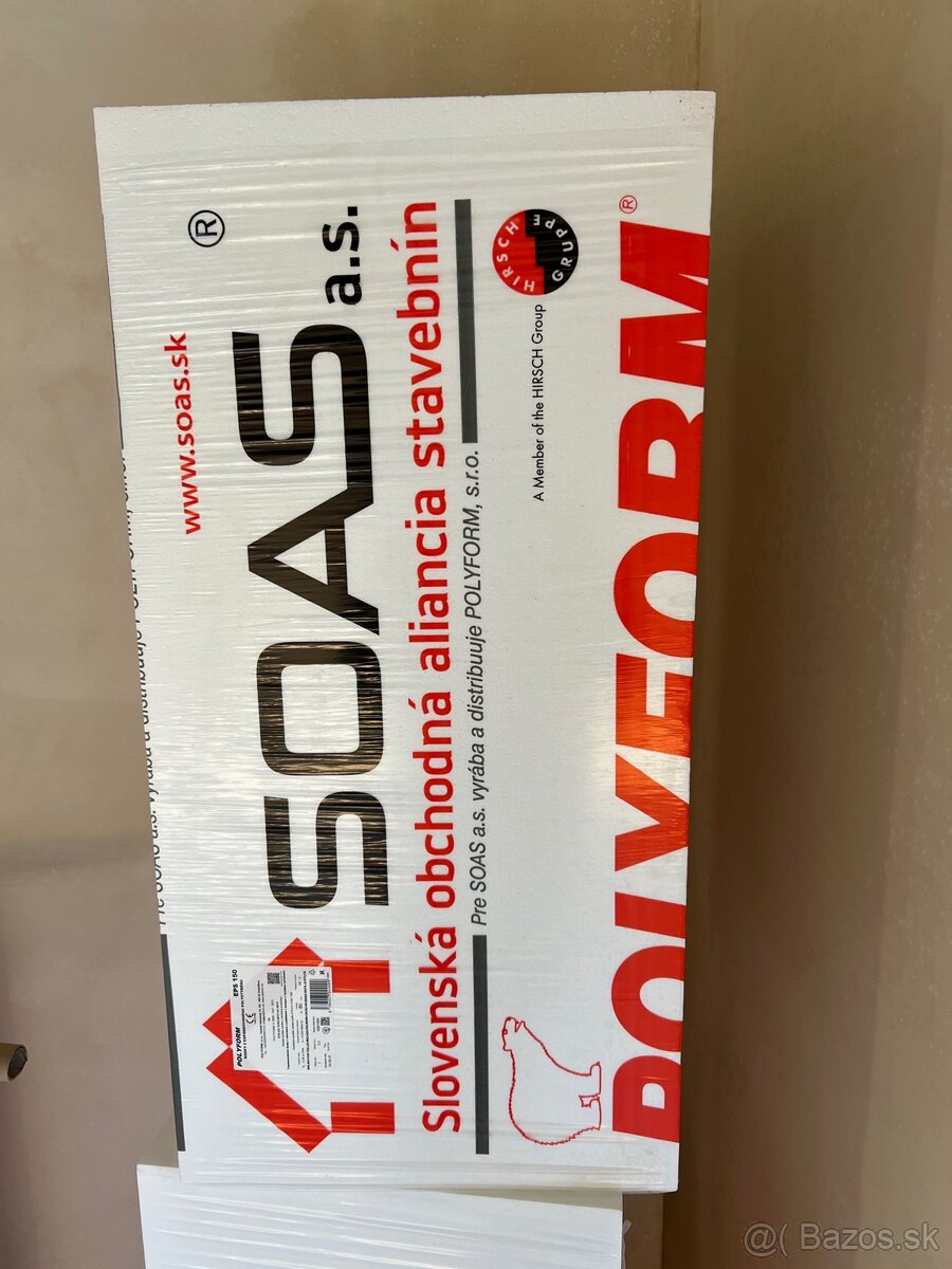 Podlahový polystyrén 80mm EPS150S