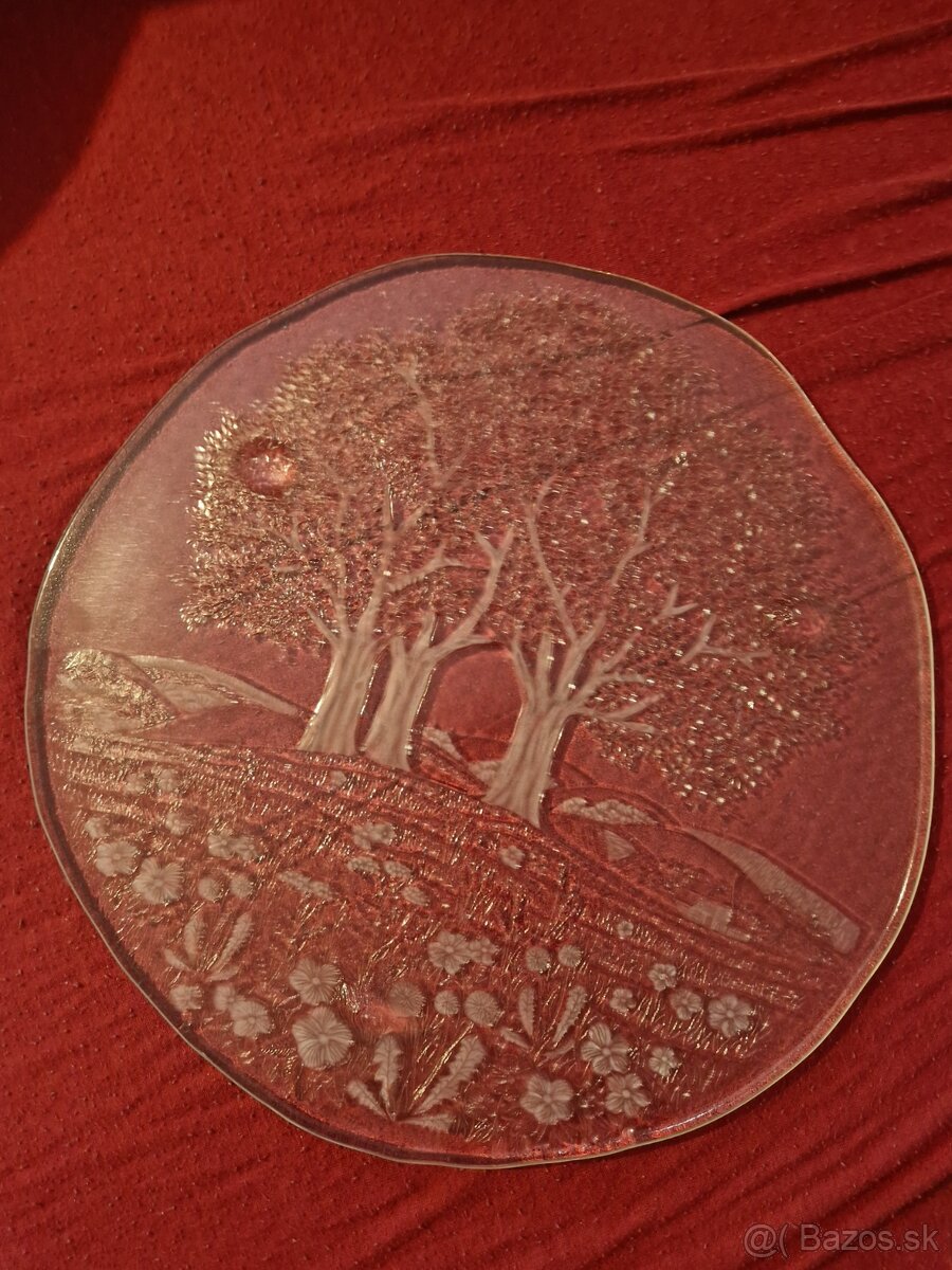 Skleněný tác Walther glass