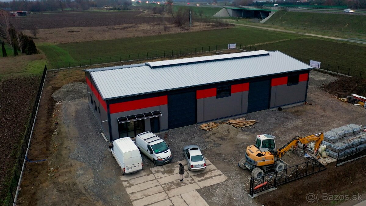 Výroba a montáž oceľových hál – HALER