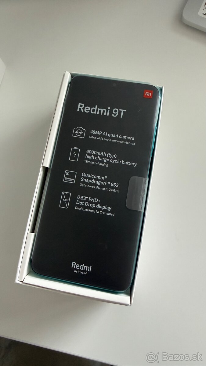 REDMI 9T Ocean Green 128GB Nový/Zabalený
