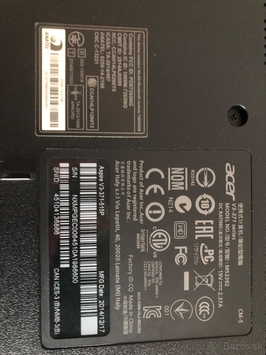 Notebook ACER