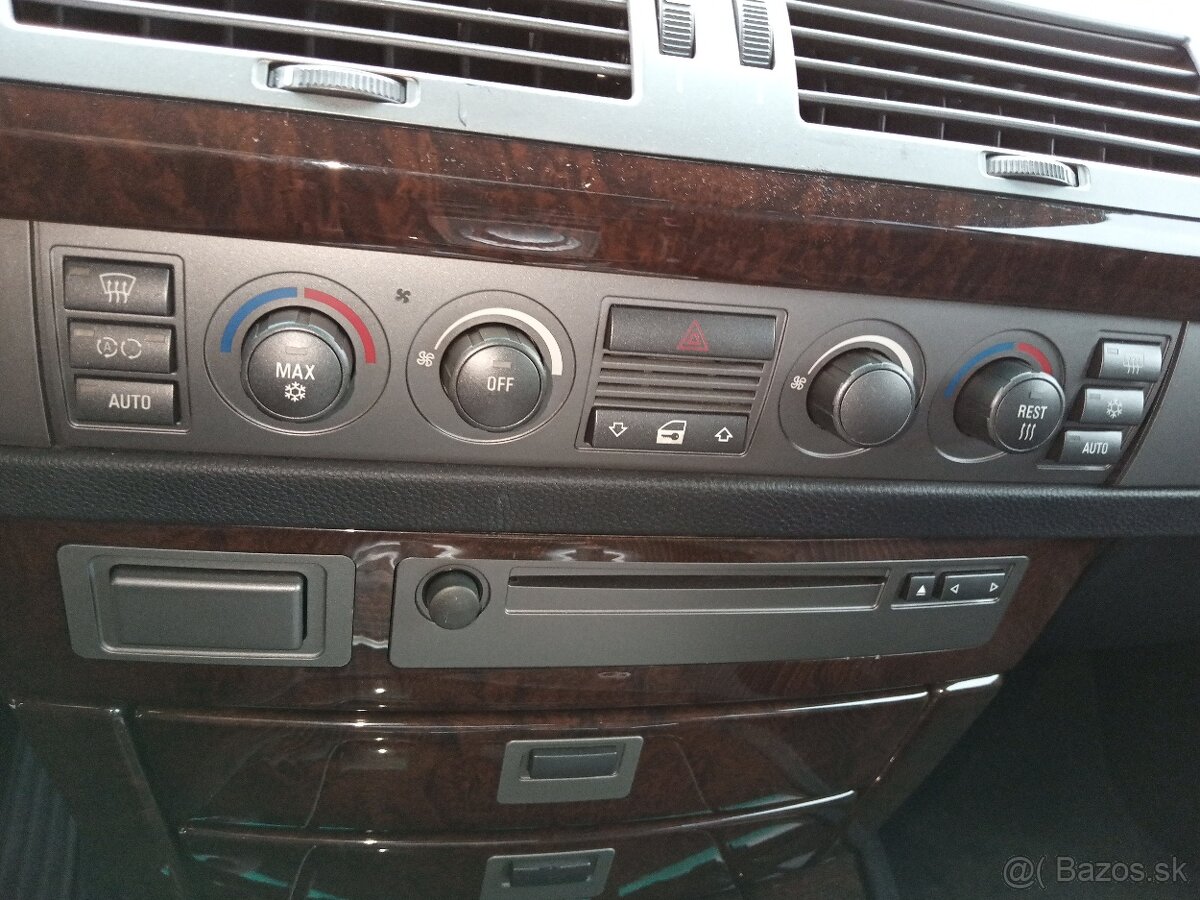 BMW e65 klima panel - panel světel