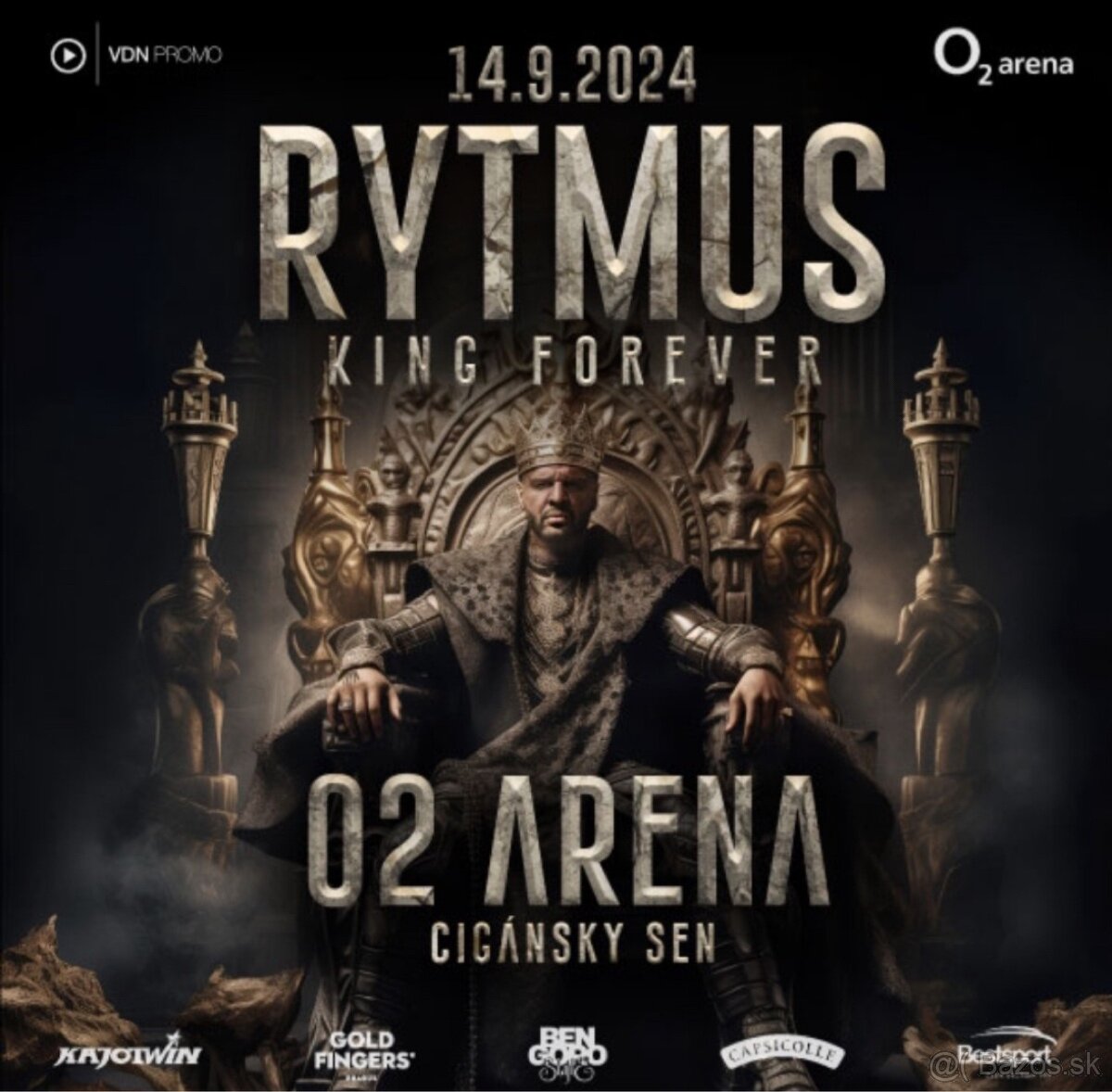 Rytmus O2 Arena Praha 2024