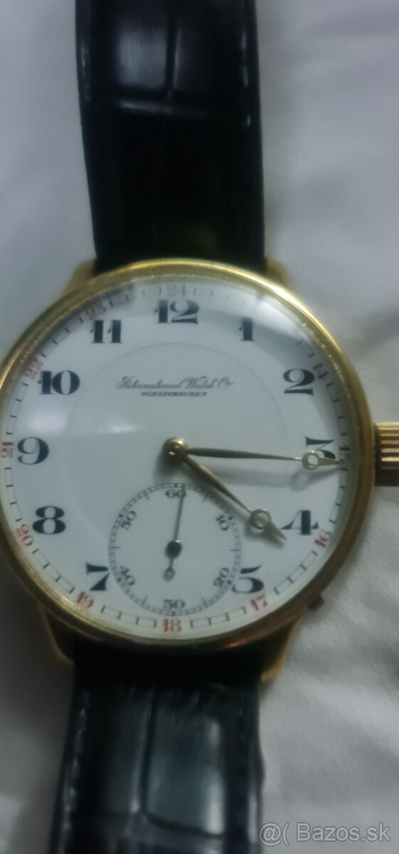 IWC Schaffhausen pánské hodinky.