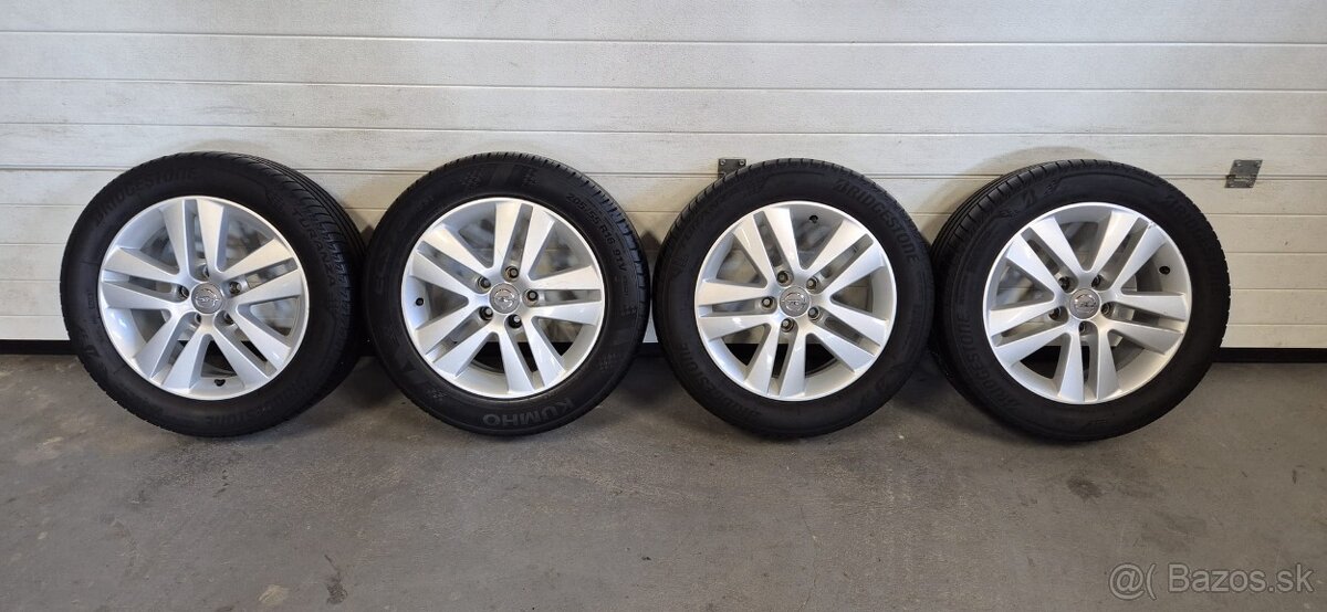 Hliníkové Disky 5x110 R16 ET37 Opel Meriva