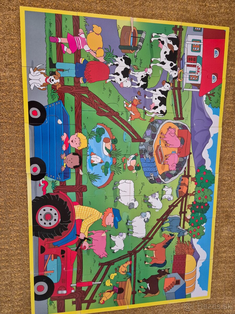 Drevené puzzle