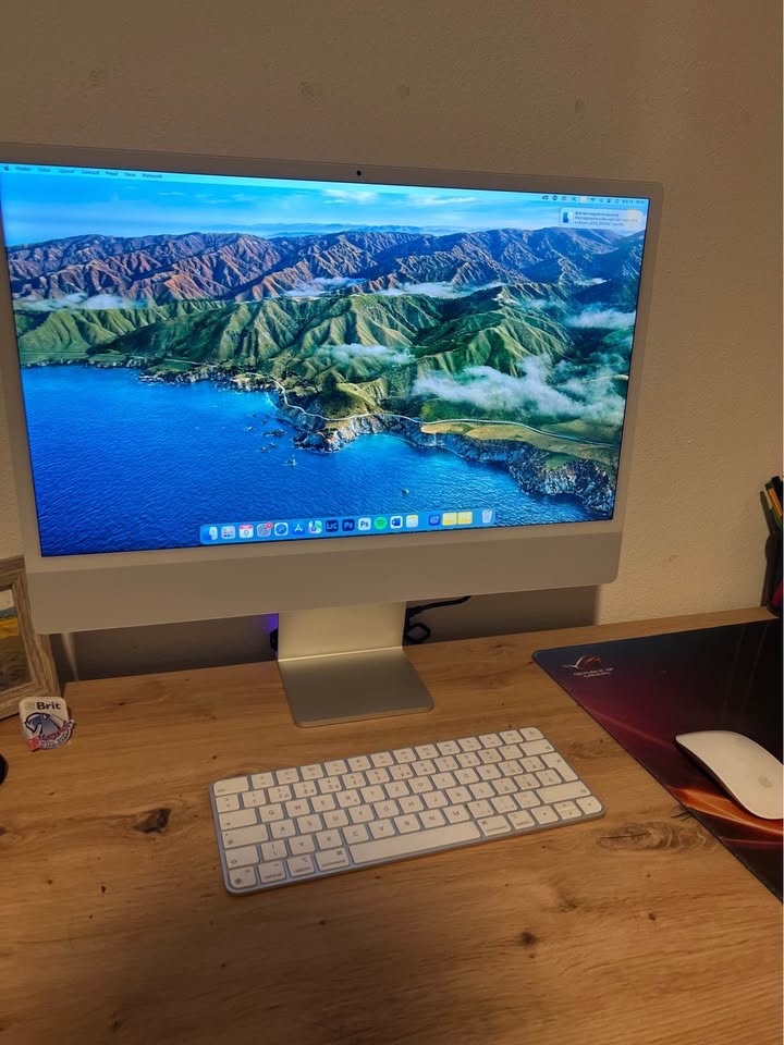 iMac 24" M1 2021 SK Strieborný