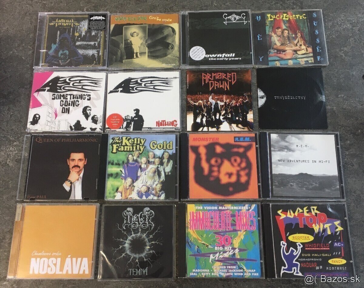 CD rock, pop, metal