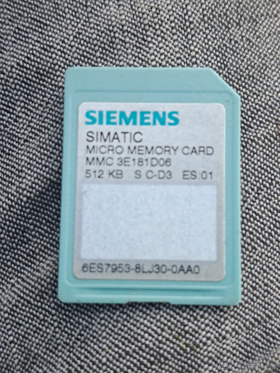 Siemens pamäťové karty