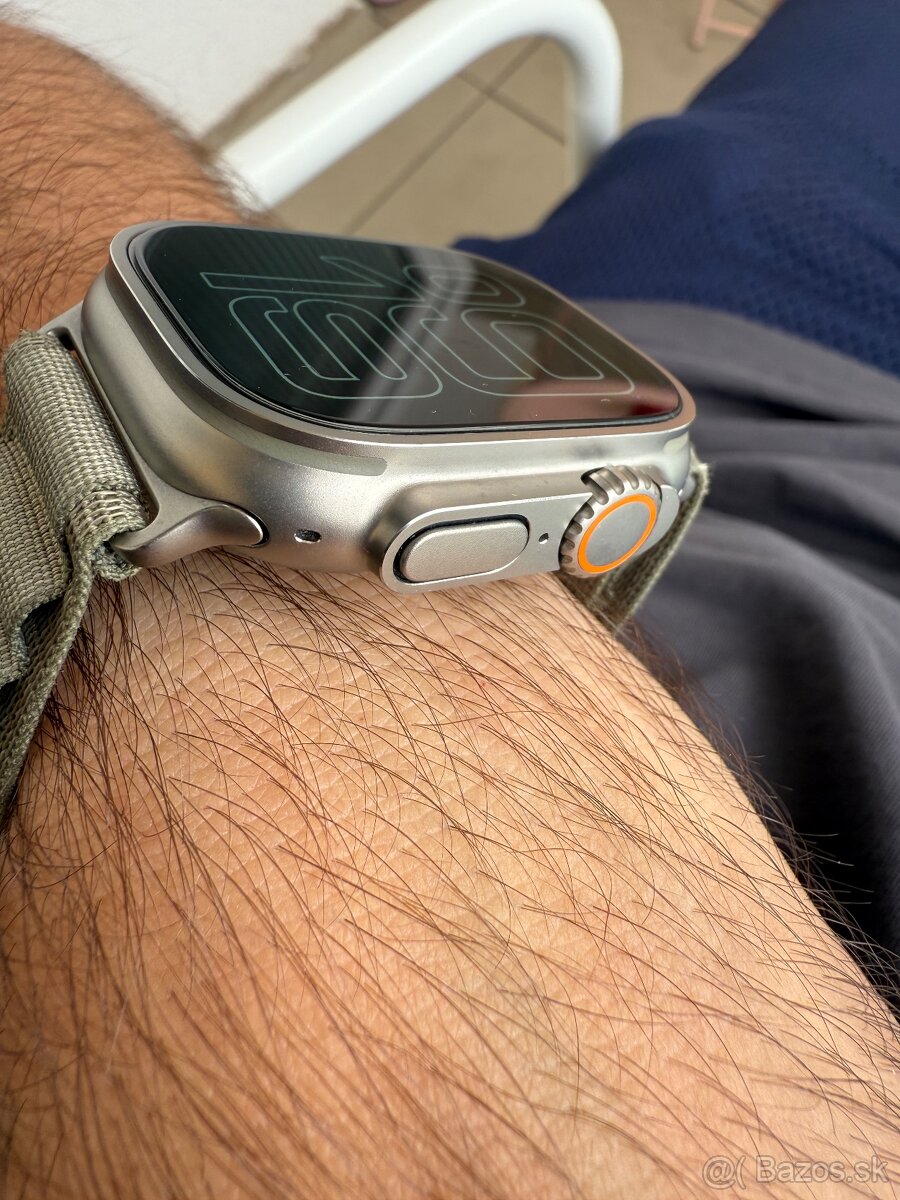 Apple Watch Ultra 2 natural titanium+Alpine Loop S