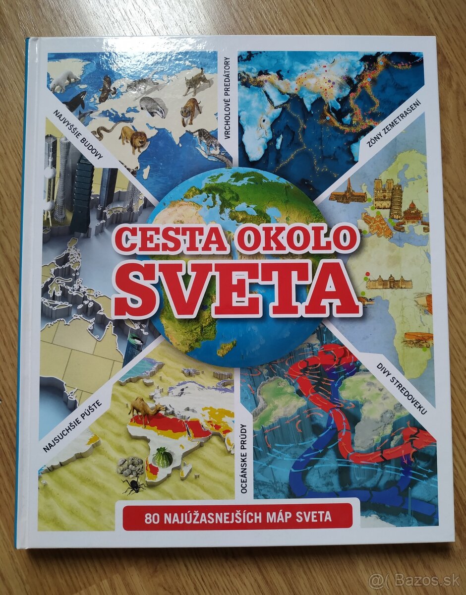 Cesta okolo sveta - 80 najúžasnejších máp sveta