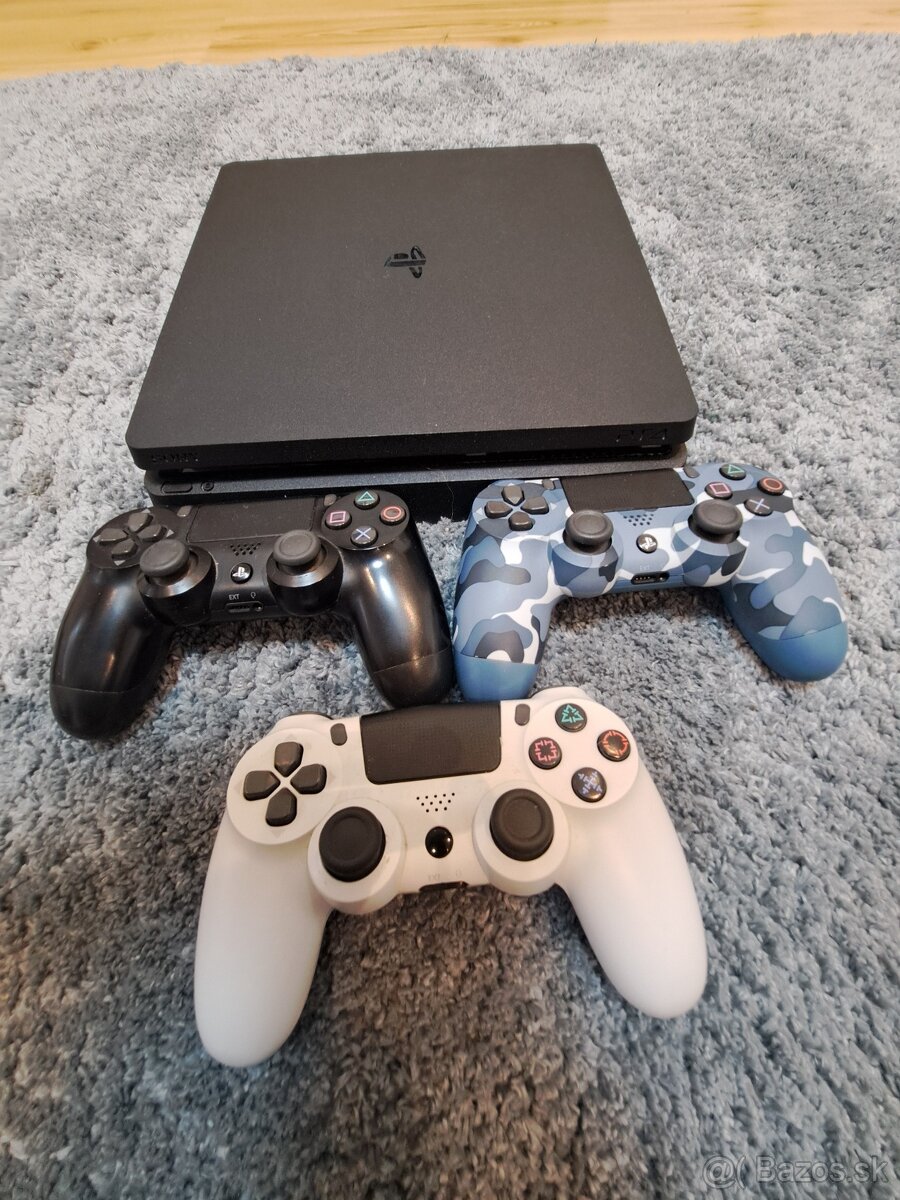 Predám PS4 Slim 500GB vo veľmi dobrom stave
