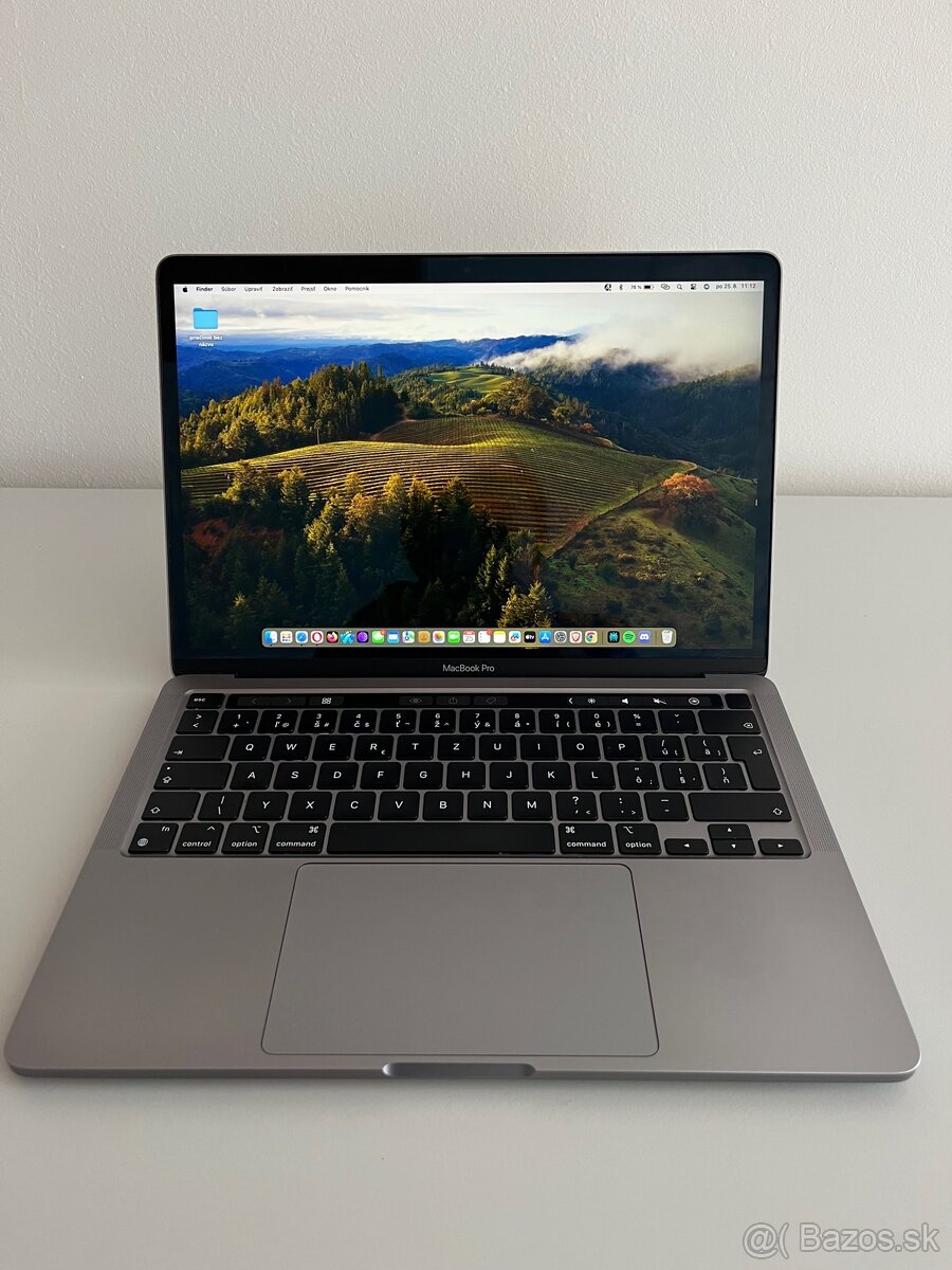 MacBook Pro 13″ M2 (2022) SK klávesnica, Touch Bar