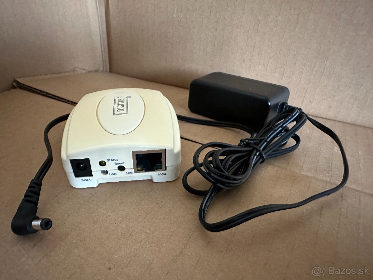 Digitus USB 2.0 Fast Ethernet Print Server DN-13003-1