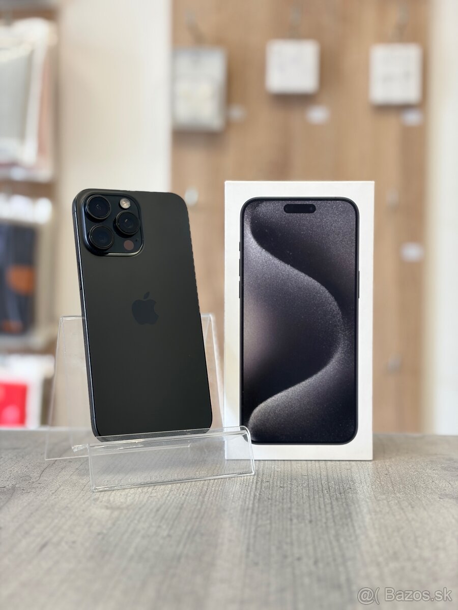 Apple iPhone 15 Pro Max 256GB Black Titanium