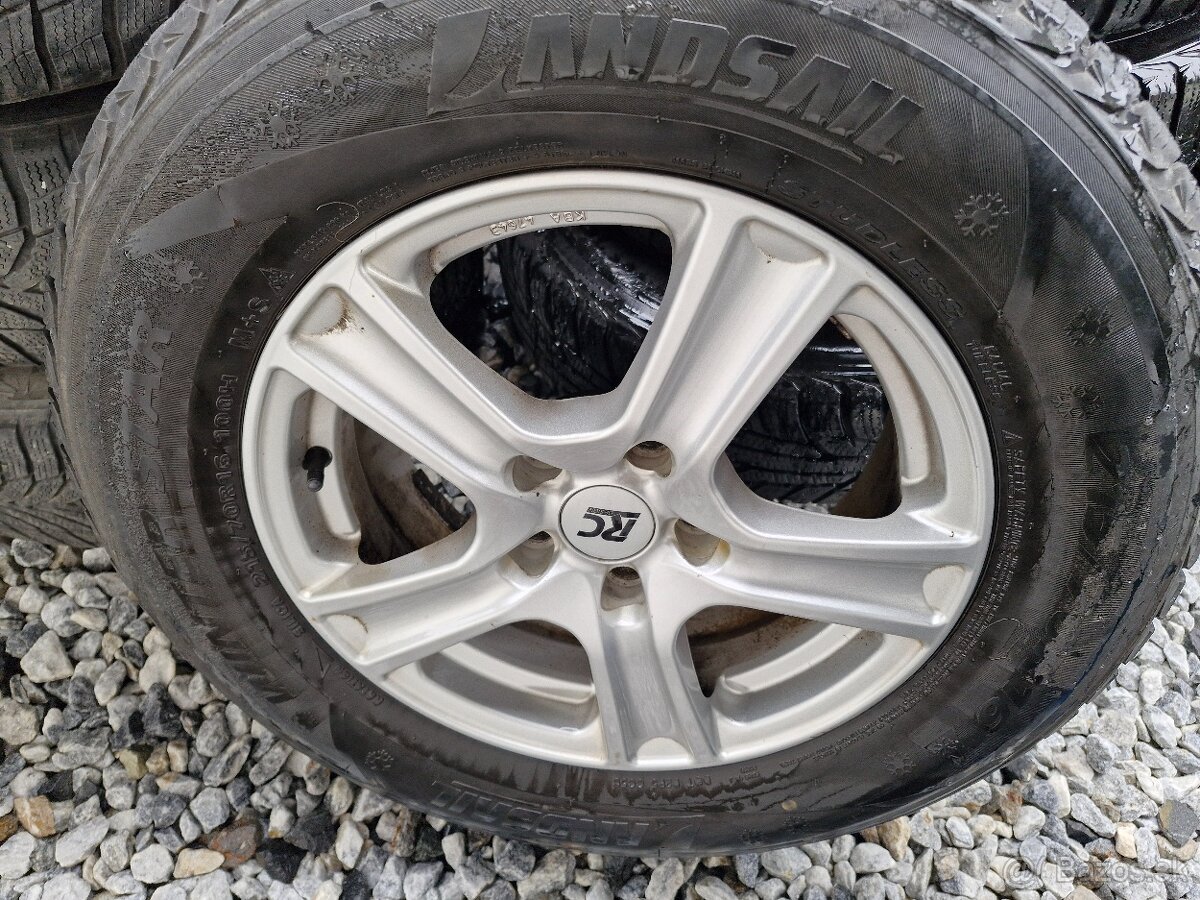 Hyundai iX35 -Alu disky so zimnými pneu