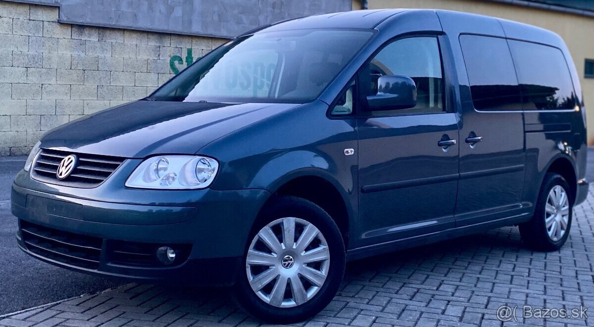 VOLKSWAGEN CADDY MAXI 1.9 TDI 77KW bez DPF 2010 7 MIEST