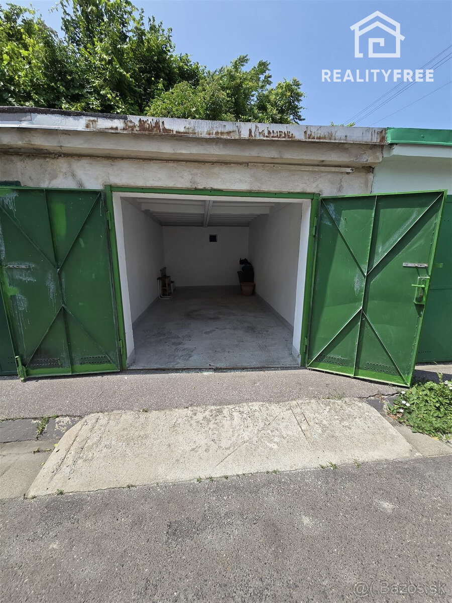 Na predaj: Garáž 20 m², Gusevova ulica , BA-Ružinov