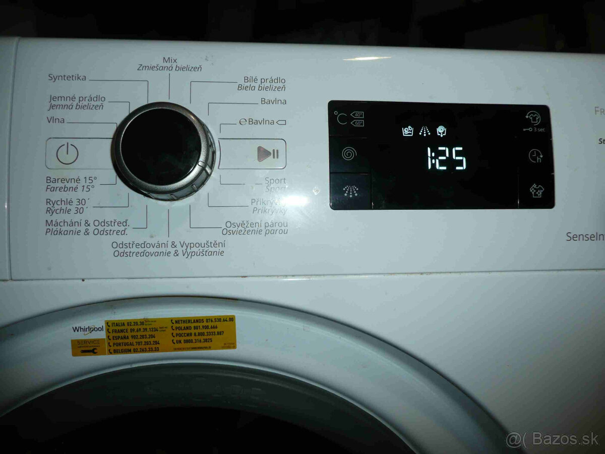 Vhirlpool FWSG 71283BV