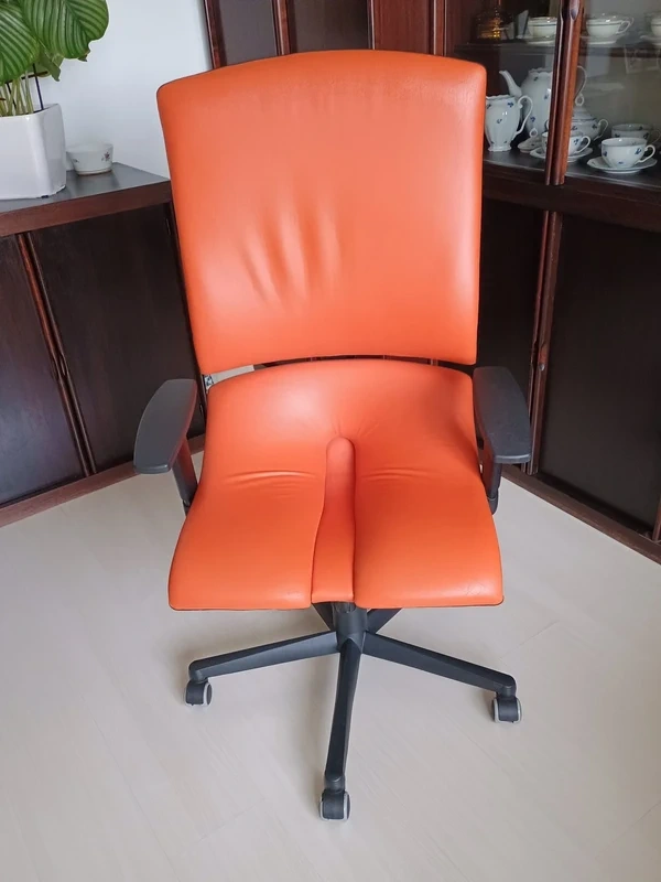 Anatomické ergonomické kreslo ÁSANA – nastaviteľné, ekokoža