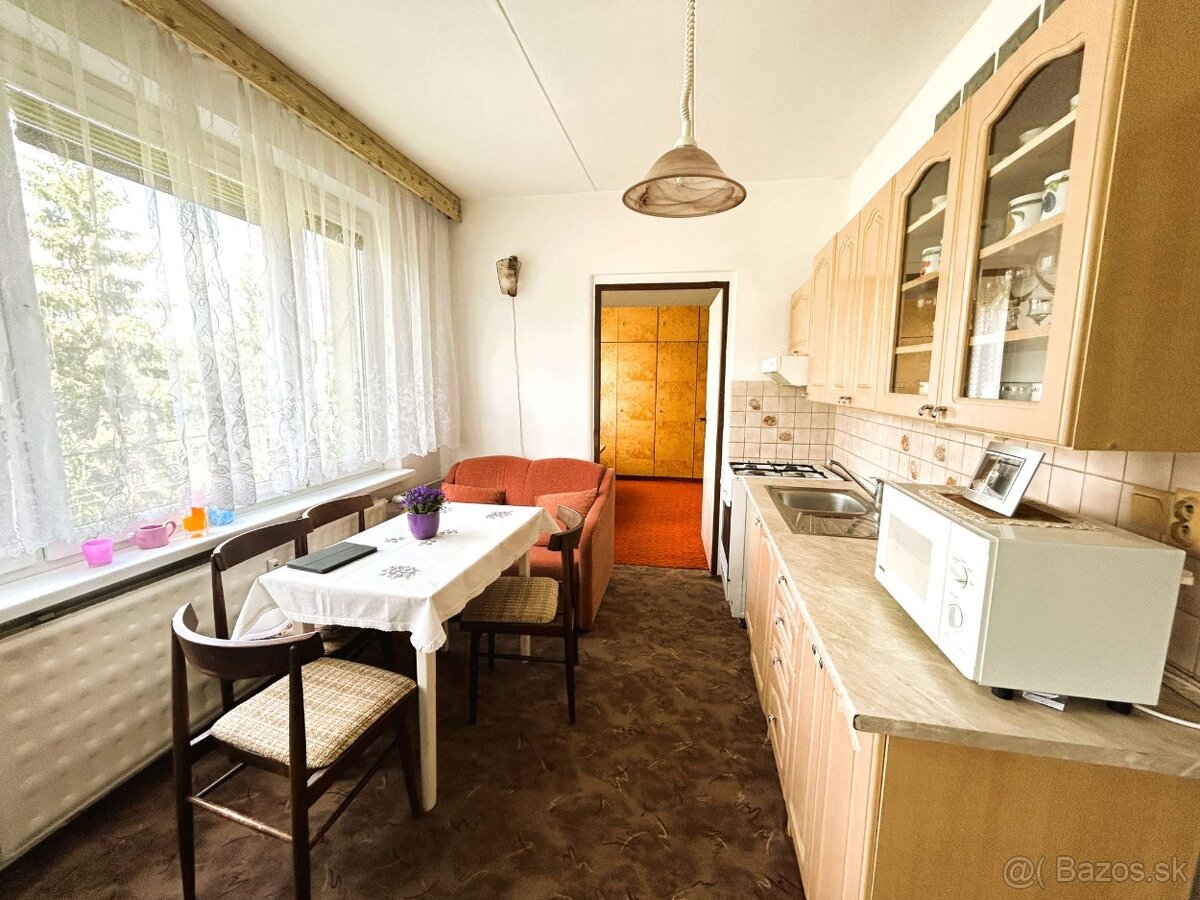 Zvolen, Sekier – zrekonštr. 2-izbový byt, 56 m2 – predaj