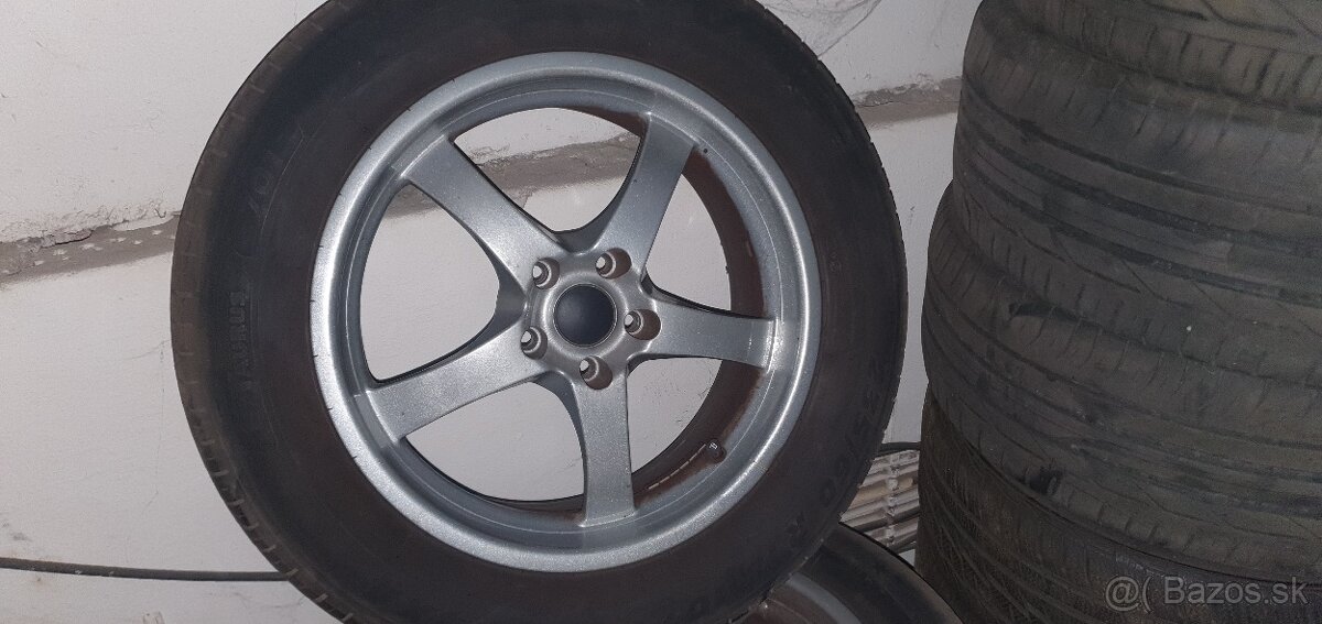 Predám 235/60R18 na diskoch DOTZ 5x114,3 R18