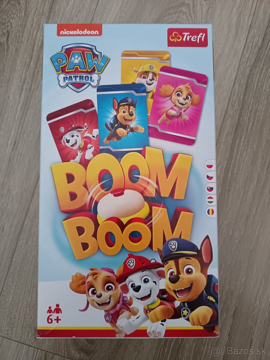 spoločenska hra Paw Patrol
