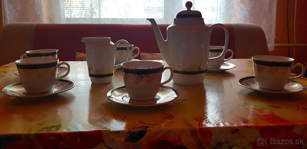 Porcelánová súprava na kávu a čaj
