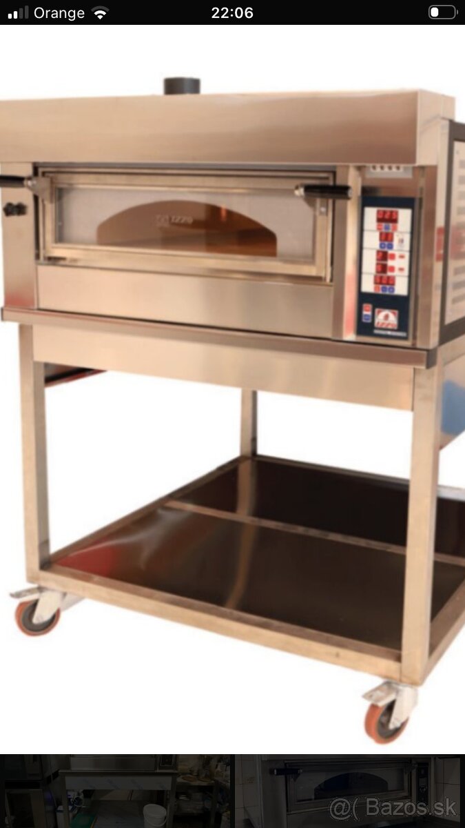 Neapolska pizza pec Izzo Forni