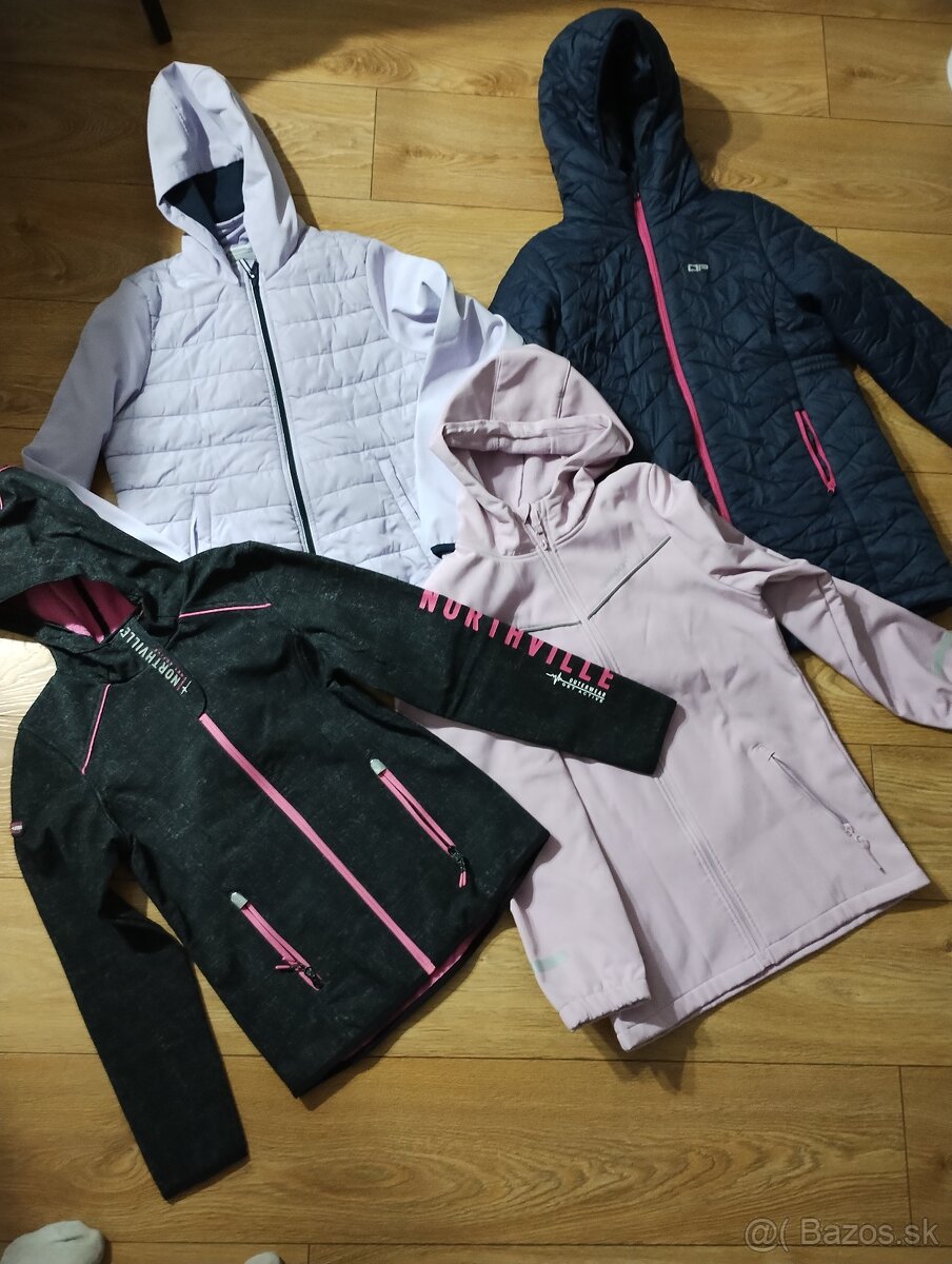 Dievčenské prechodné bundy