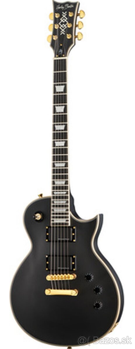 Predám čiernu Progresive Startocaster elektrickú gitaru