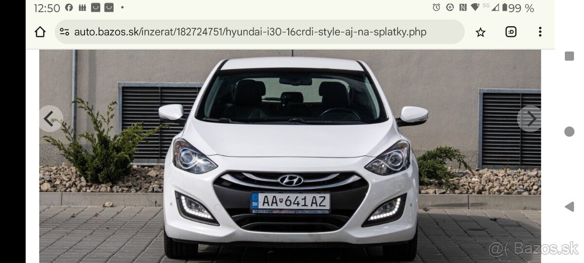 Hyundai i30 1.6crdi 94kw