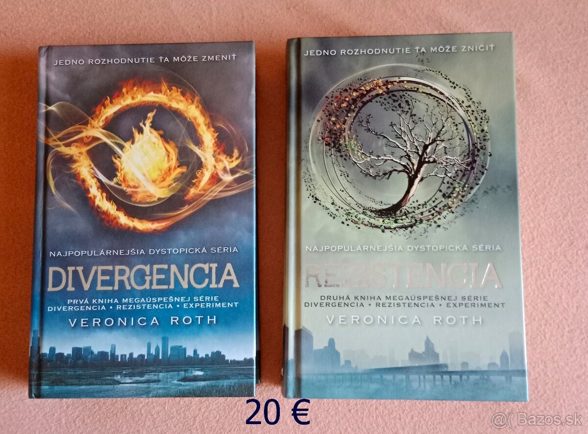 predám knihy Veronica Roth