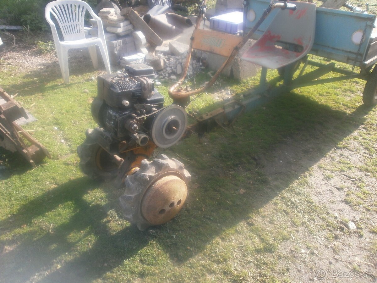 ponukam malotraktor kultivator z vleckov