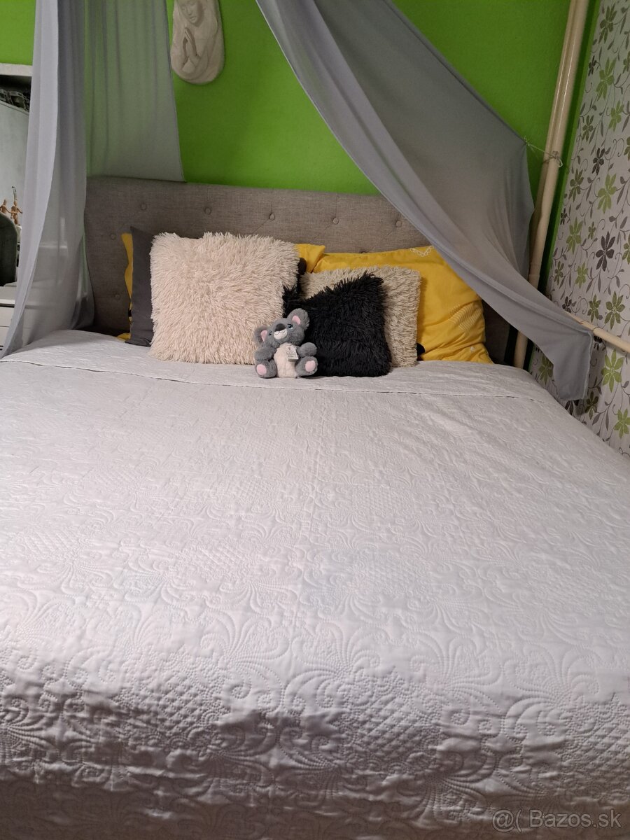 Predám používanú manželskú postel