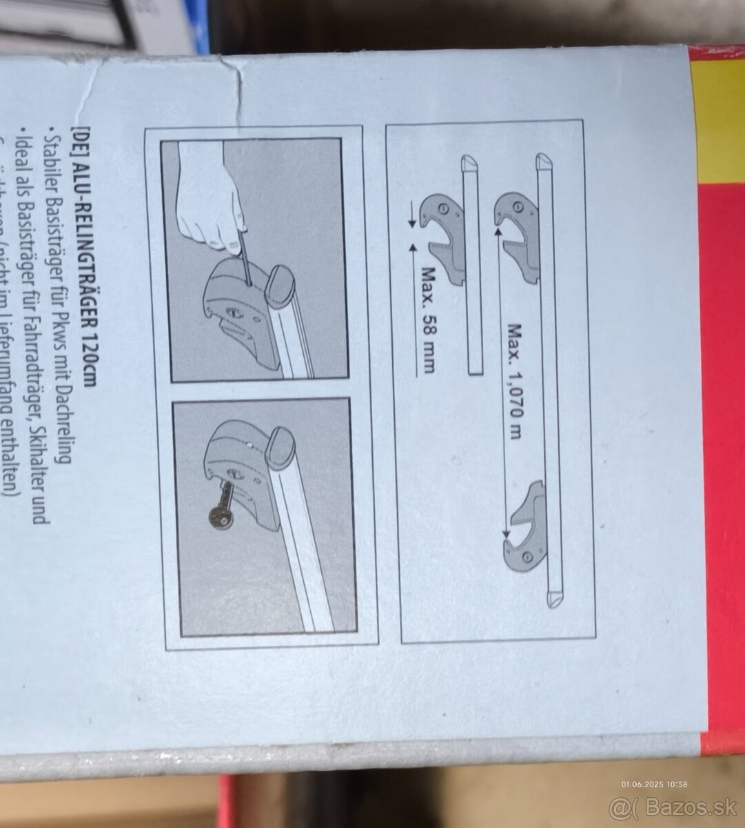 Strešný nosič na auto