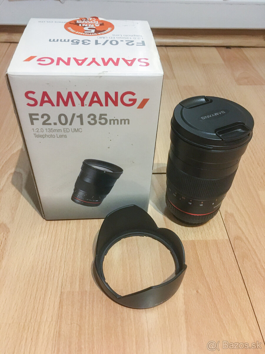 Samyang 135mm f/2 ED UMC - Sony A