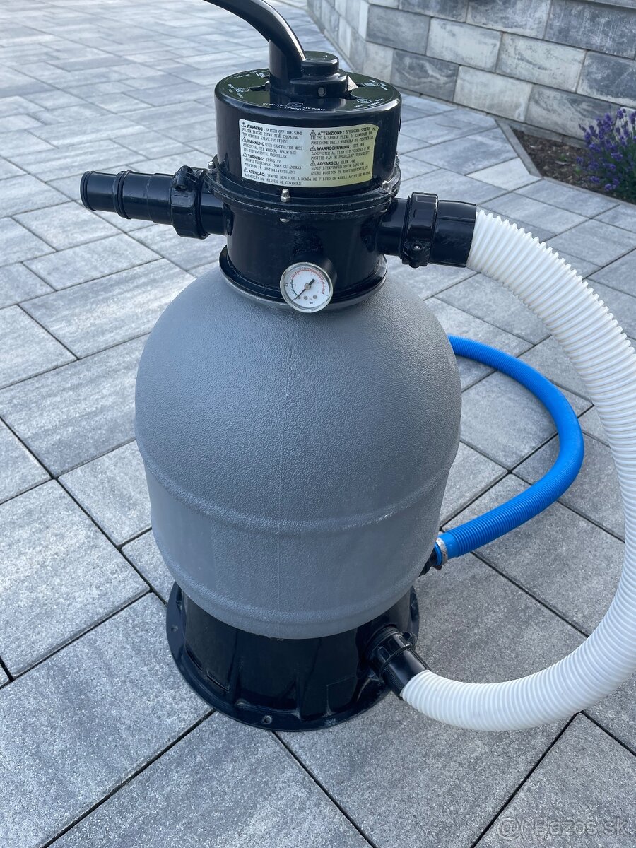 Starší Bazén s pieskovou filtráciou